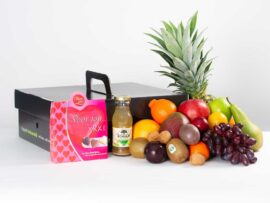 fruitmand veel liefs groot