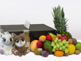 Fruitmand groot knuffel