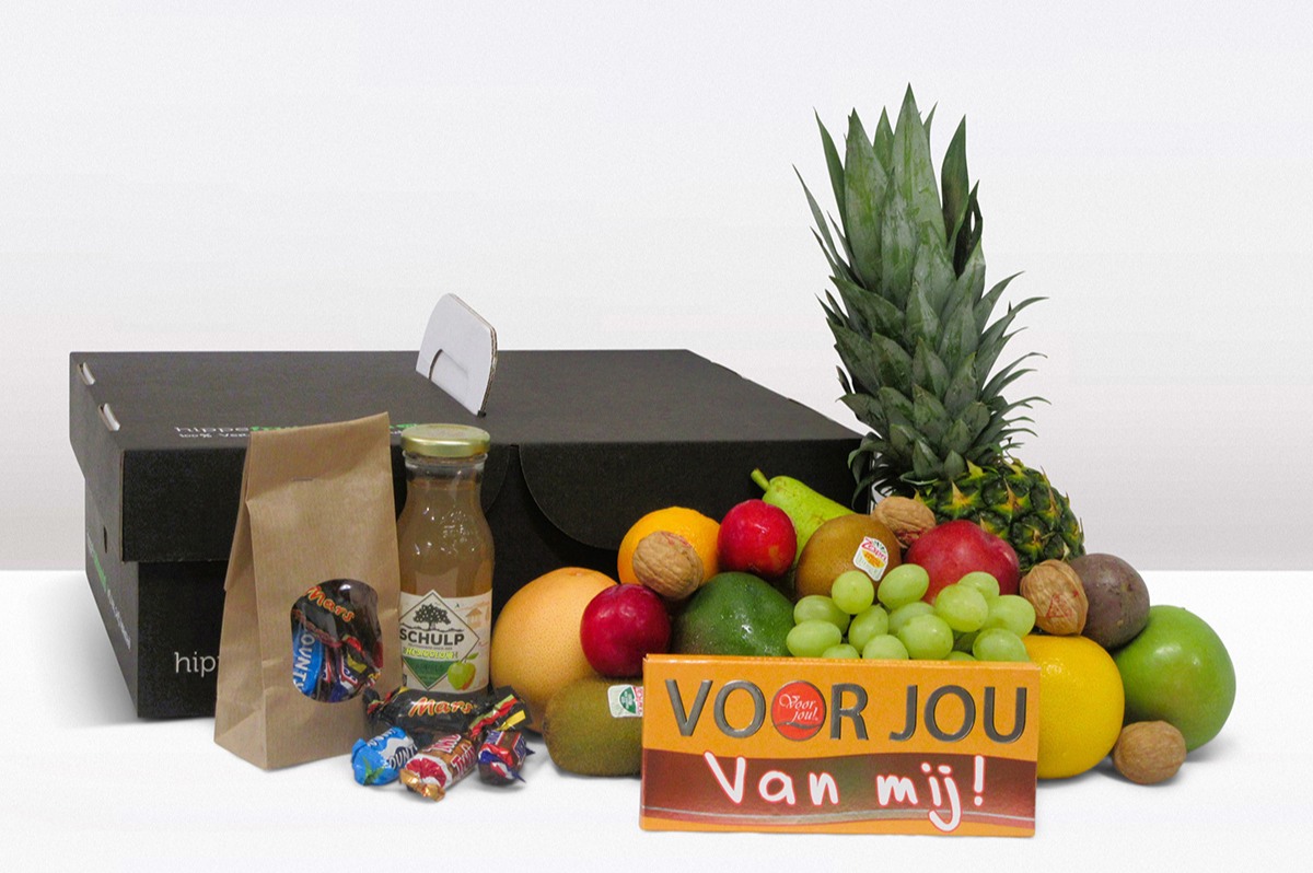 Fruitmand groot snoep