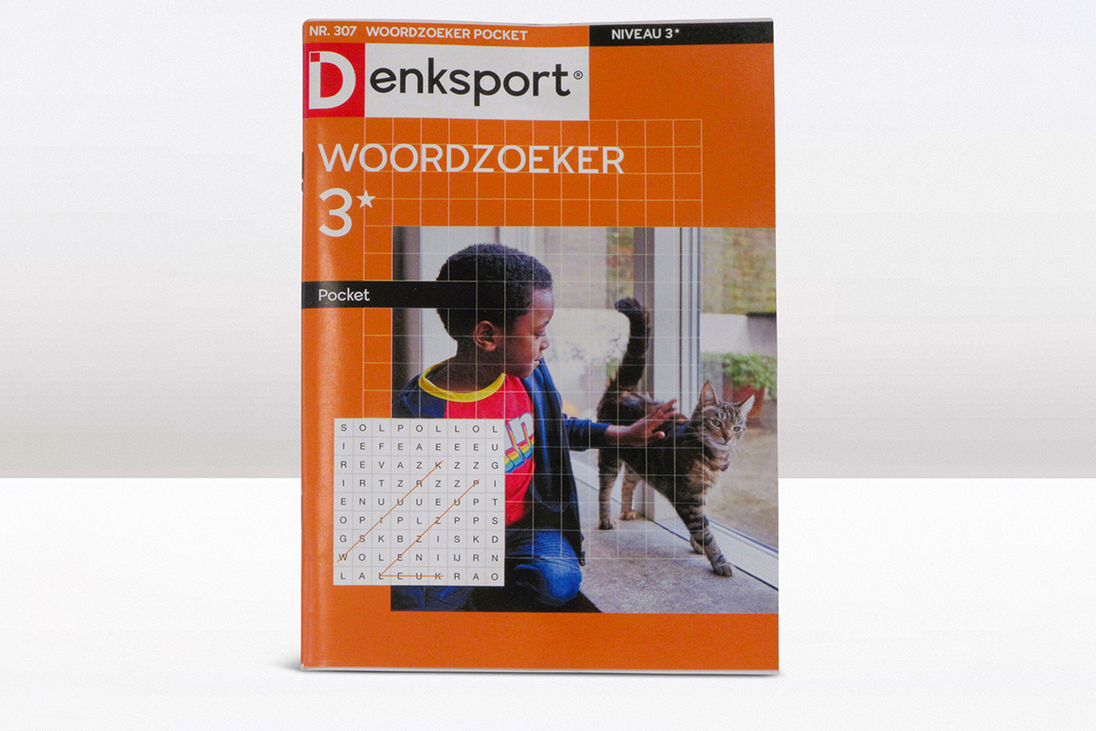 Denksport woordzoeker puzzelboekje