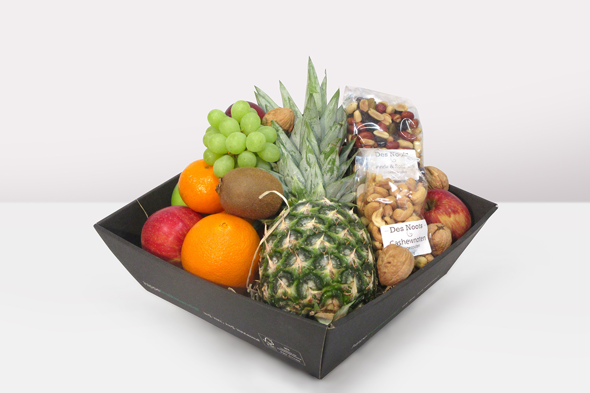 Fruitschaal gezonde noten