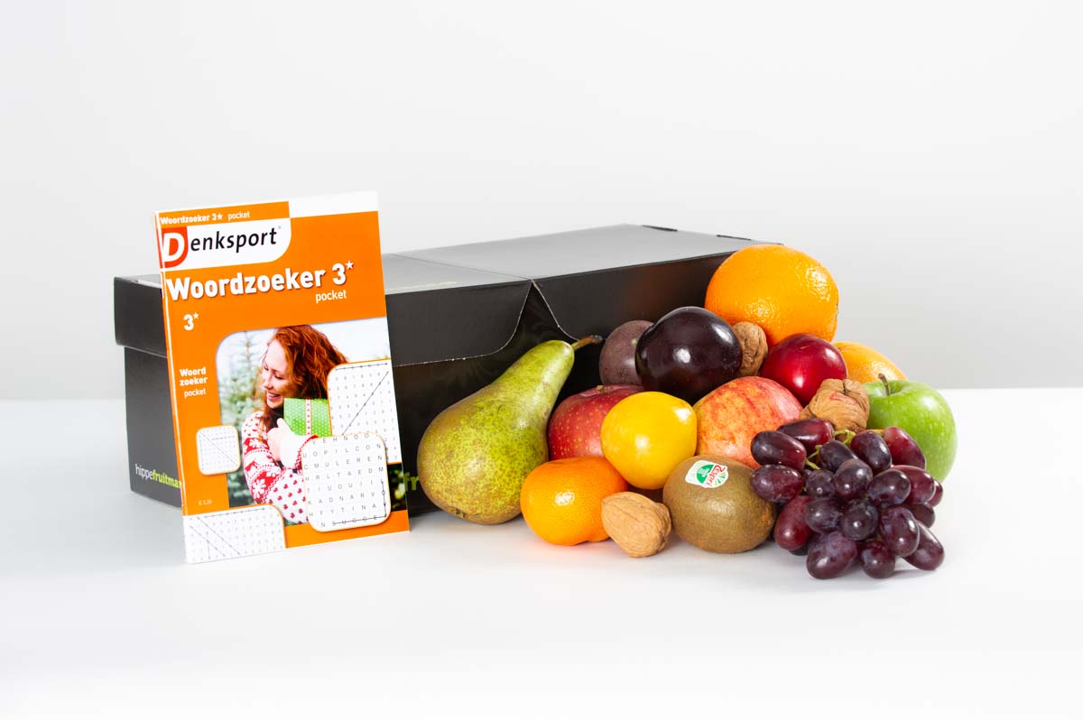 Fruitmand Small Denksport Woordzoeker