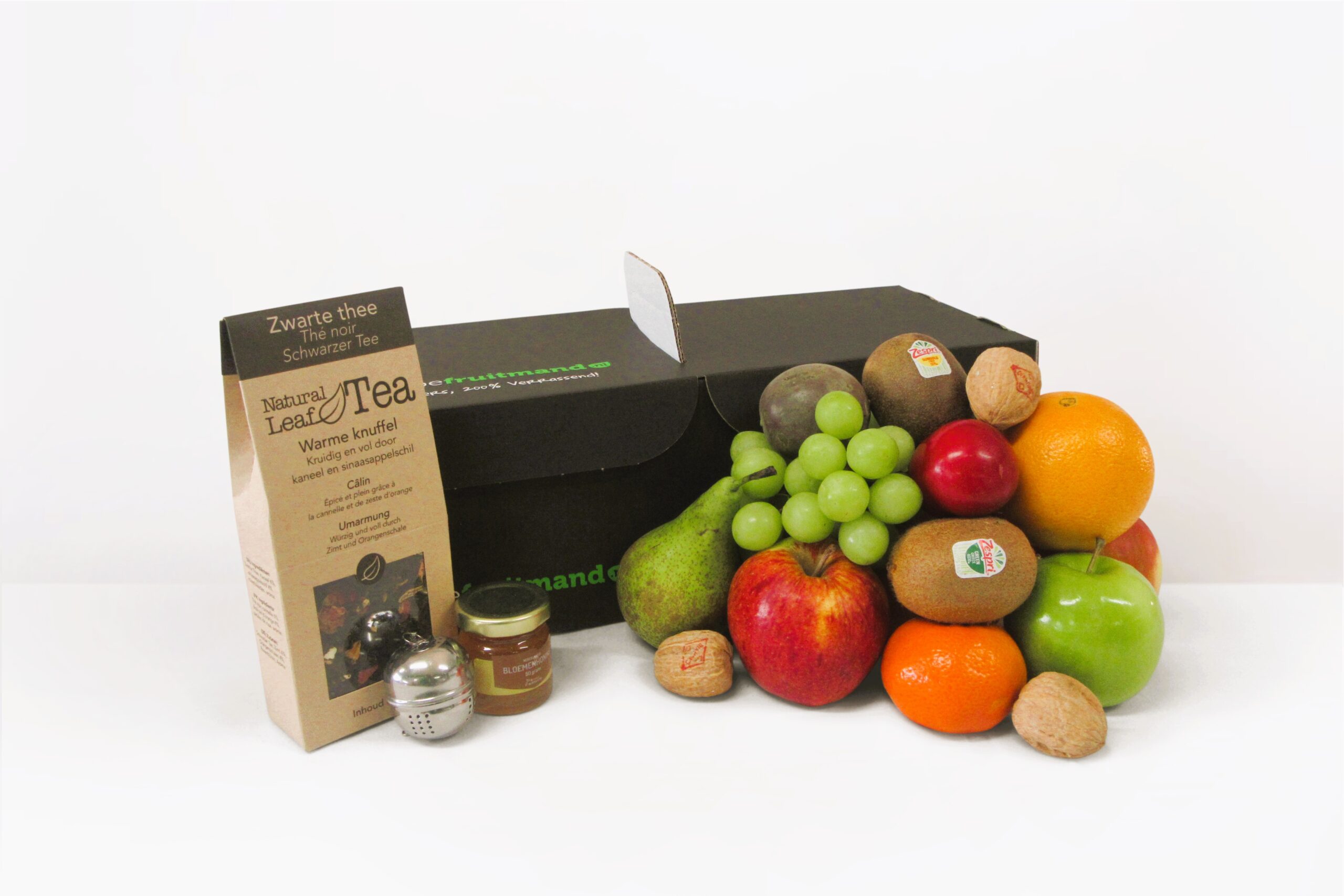 Fruitmand zwarte thee