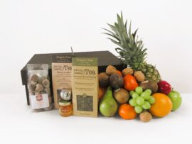 fruitmand thee met vijgen