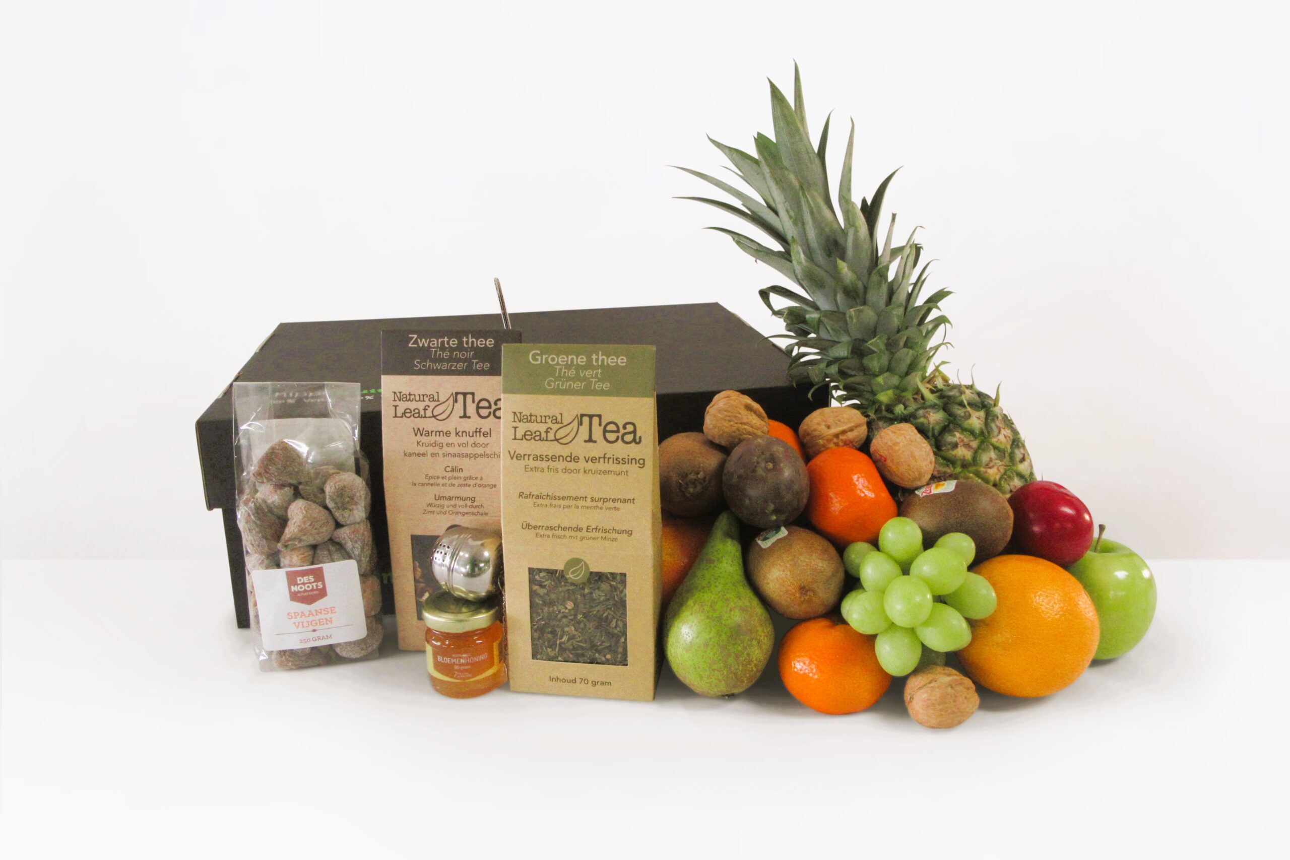 fruitmand thee met vijgen