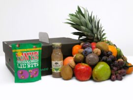 Fruitmand Groot Tony chocolonely Lil'Biots
