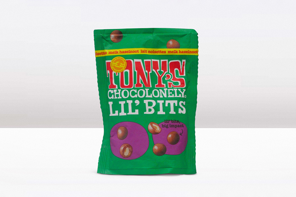 Tony chocolonely, Lil'Bits hazelnoot