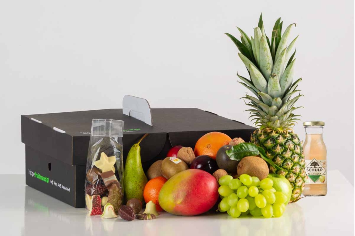 Fruitmand groot Kerst