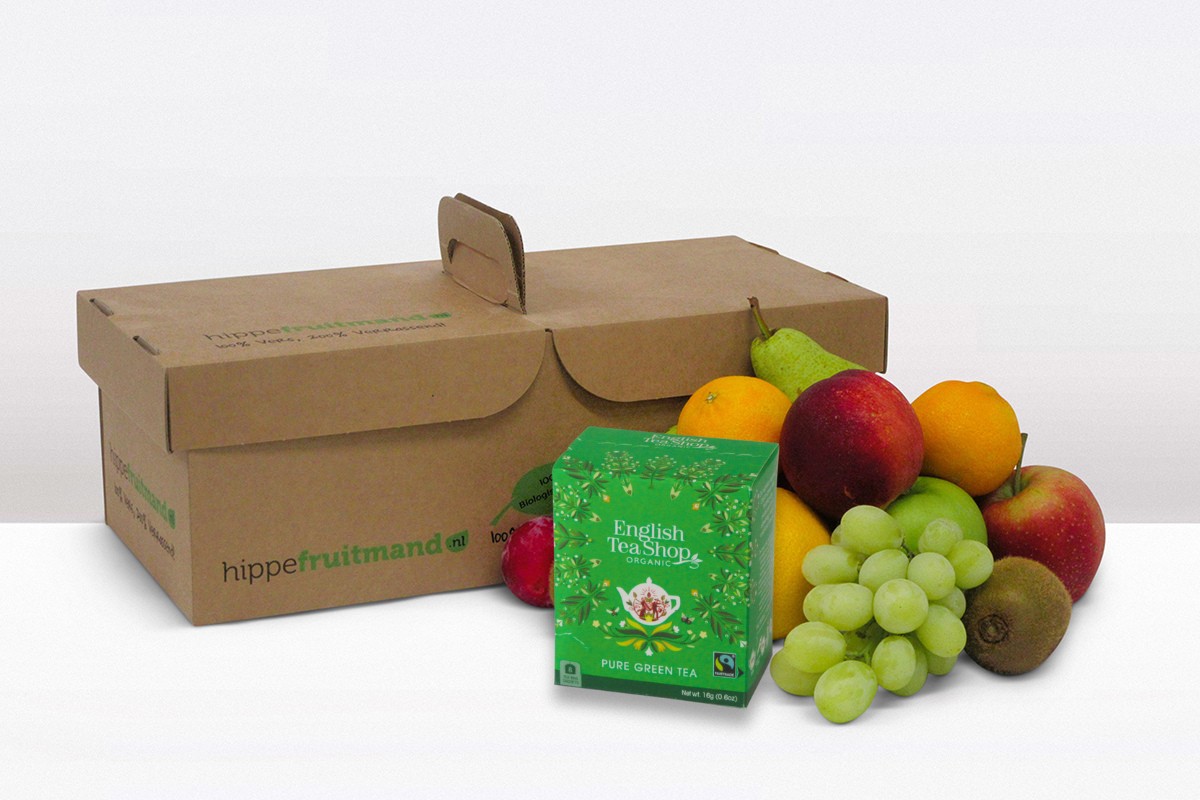 Fruitmand puur natuur green tea