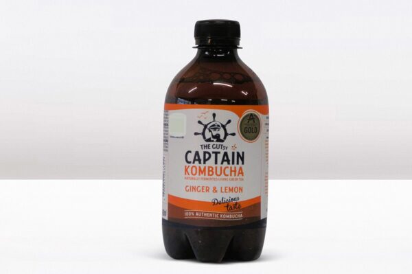 captain Kombucha Ginger & lemon