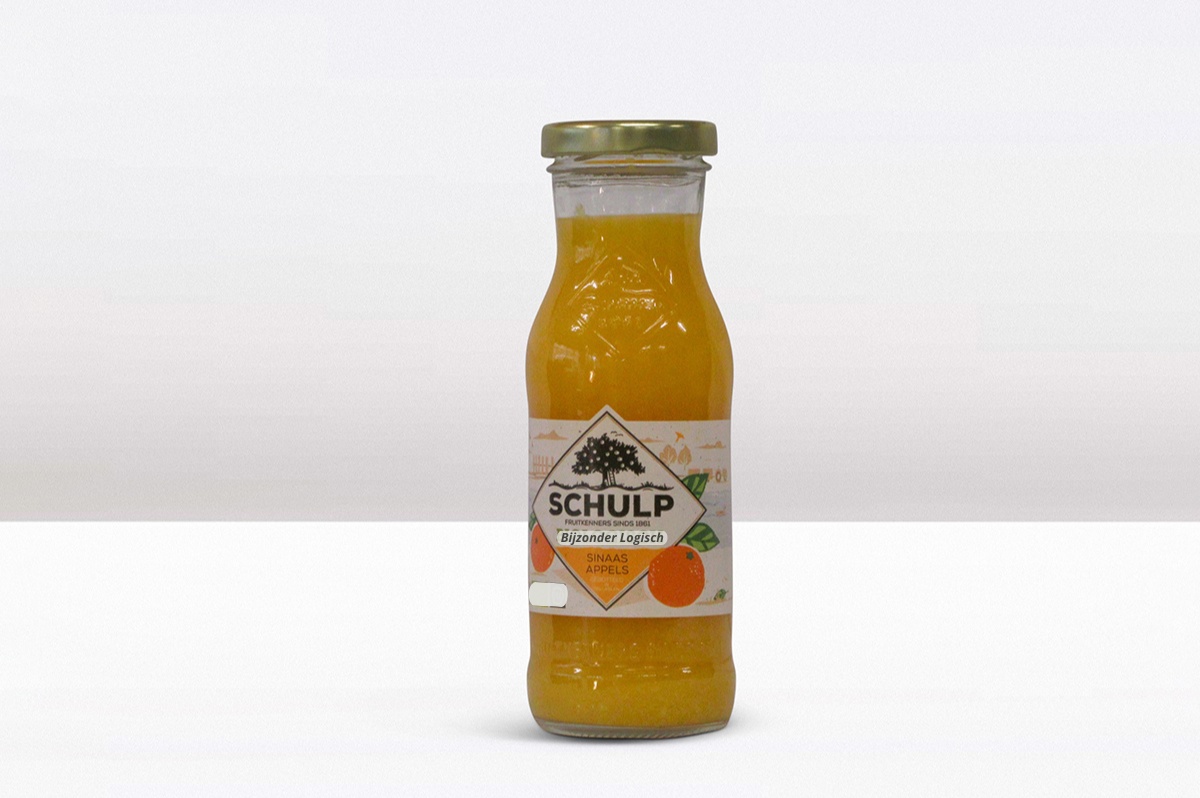 Natuurlijke sinaasappelsap van Schulp